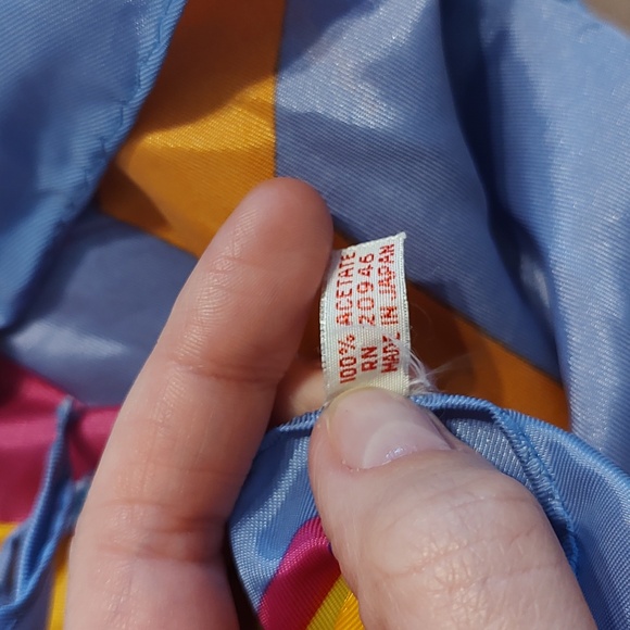 🆕 Vintage Multipurpose Scarf / Babushka - Picture 5 of 5